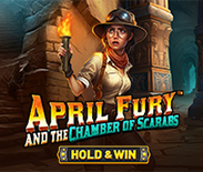 April Fury And The Chamber Of Scarabs - Hold & Win